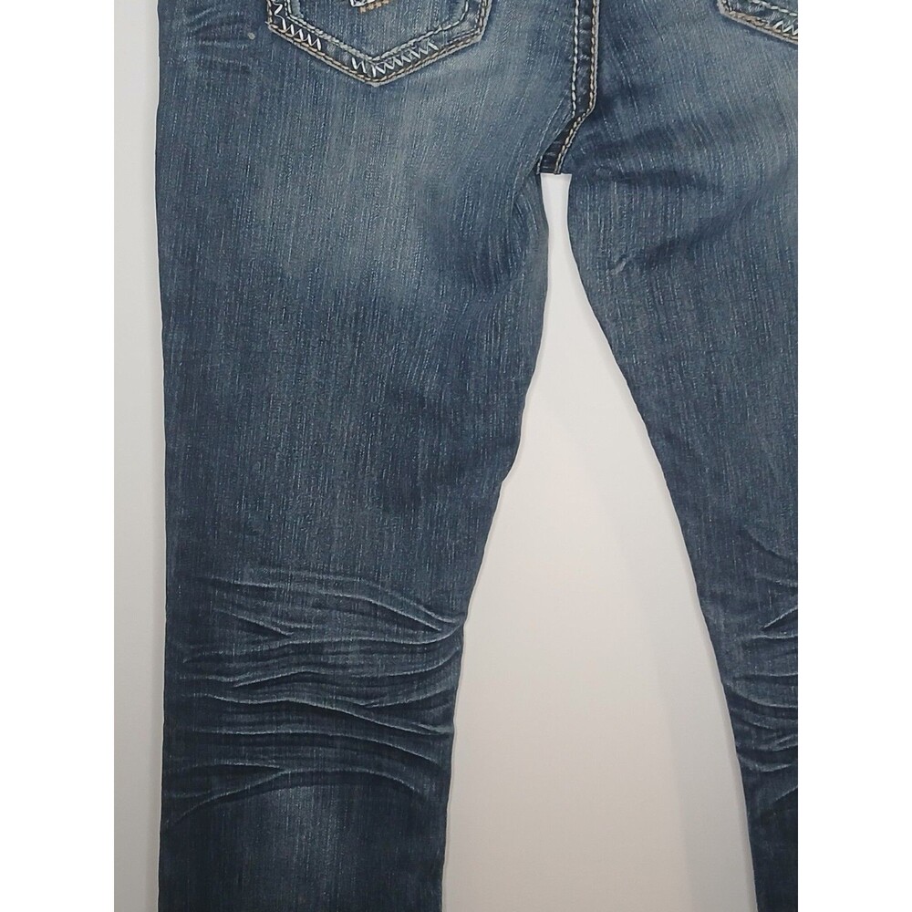 Hydraulic Gramercy Slim Boot Jeans Women’s 5/6 Low Rise Embroidered Pockets Y2K - Picture 4 of 16
